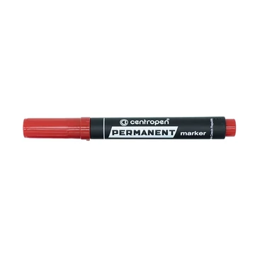 Alkoholos marker 1-4,6mm, vágott hegyű, Centropen 8576 piros