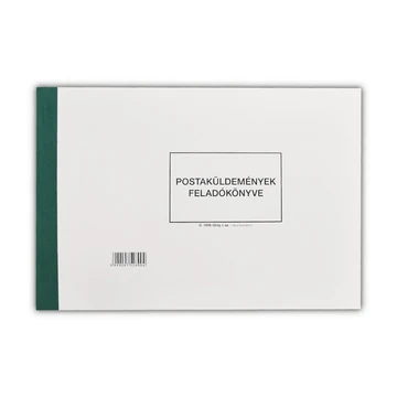 Postaküldemények feladókönyve A4, fekvő 150 lapos C.7976-12/UJ