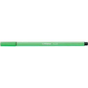 Rostirón, filctoll 1mm, M STABILO Pen 68 levél zöld