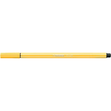 Rostirón, filctoll 1mm, M STABILO Pen 68 sárga