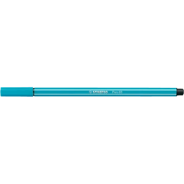 Rostirón, filctoll 1mm, M STABILO Pen 68 világoskék
