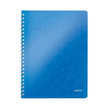 Spirálfüzet A4 vonalas Wow 4637 Leitz kék