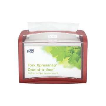 Adagoló szalvétához műanyag asztali Xpressnap® N4 Tork_272612 piros