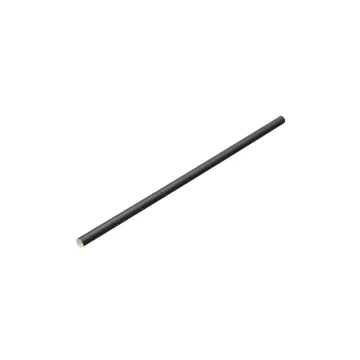 Szívószál papír 8 x 230 mm 250 db/csomag fekete