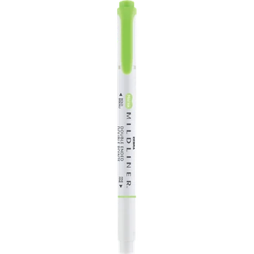 Szövegkiemelő 1,0/3,5 mm, kétvégű Zebra Mildliner Cool & Refined zöld