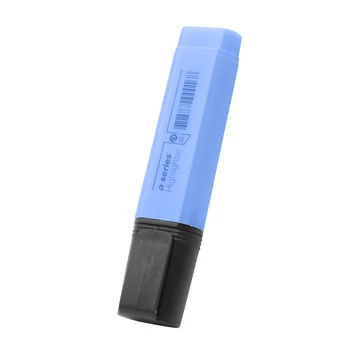 Szövegkiemelő 1-5mm, vágott hegyű, lapos test, A-Series kék