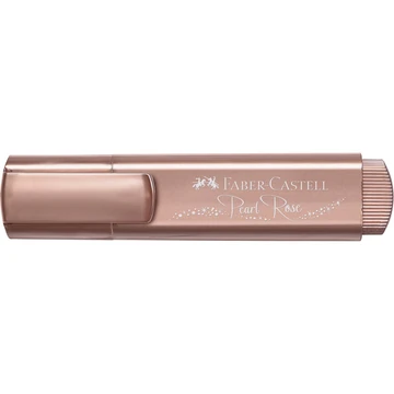 Szövegkiemelő 1-5mm vágott hegyű Faber-Castell 46 metál gyöngyház rózsaszín