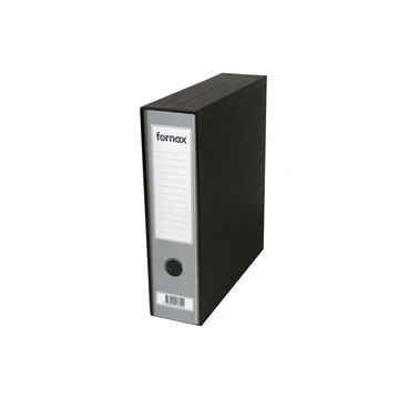 Tokos iratrendező A4, 8cm, Fornax Prestige metál ezüst