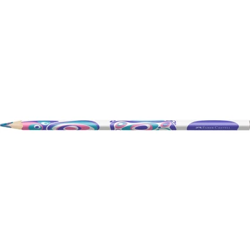 Varázsceruza háromszögletű Faber-Castell pasztel írásszínek türkiz, rózsaszín, lila