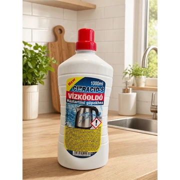 Vízkőoldó háztartási gépekhez 1 liter CITRACID-S