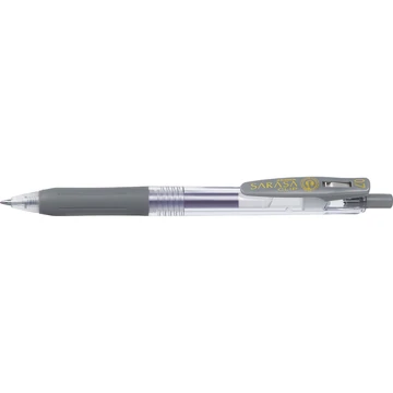Zseléstoll 0,5 mm Zebra Sarasa Clip, szürke