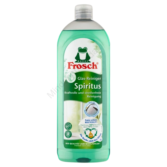 Ablaktisztító utántöltő 750 ml Frosch spirituszos