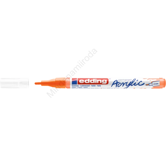 Akril marker 1-2mm, Edding 5300 neon narancssárga