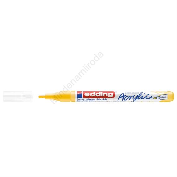 Akril marker 1-2mm, Edding 5300 citromsárga