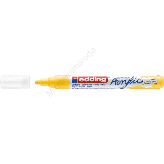 Akril marker 2-3mm, Edding 5100 citromsárga