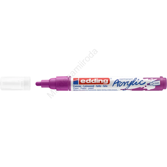Akril marker 2-3mm, Edding 5100 lila