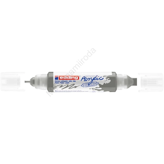 Akril marker 2-3mm, és 5-10mm, 3D kétvégű Edding 5400 antracit