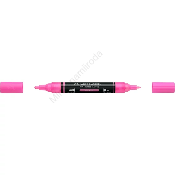 Akril marker kétvégű MULTIMARK 329 Faber-Castell pink 