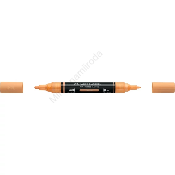 Akril marker kétvégű MULTIMARK 416 Faber-Castell barack 