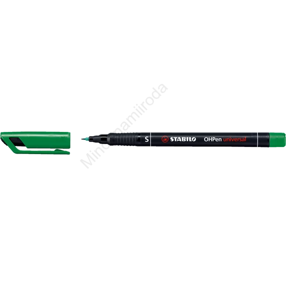 Alkoholos marker 0,4mm, STABILO OHPen S zöld