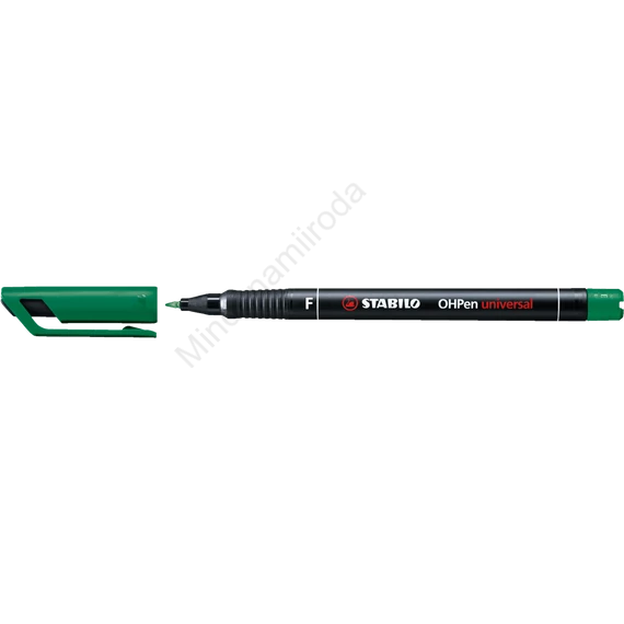 Alkoholos marker 0,7mm, STABILO OHPen F zöld