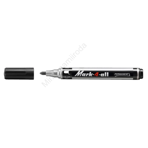 Alkoholos marker 1-4mm, kerek S Stabilo Mark-4-all 651/46 fekete