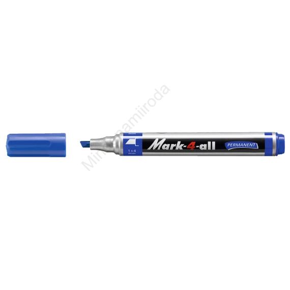 Alkoholos marker 1-4mm, vágott S Stabilo Mark-4-all 653/41 kék