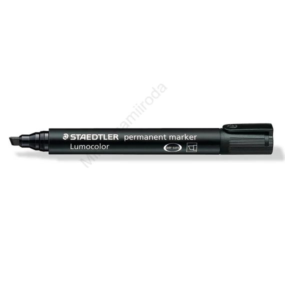 Alkoholos marker 2-5mm, vágott hegyű, Lumocolor 350 Staedtler fekete