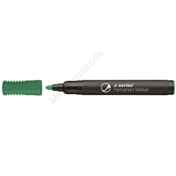 Alkoholos marker 3mm, kerek végű A-series zöld