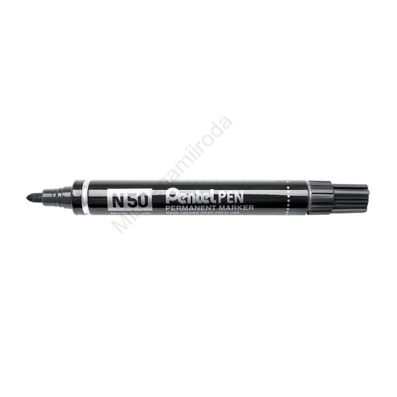 Alkoholos marker fém testű 4,3mm kerek hegyű N50-AE Pentel Extreme fekete