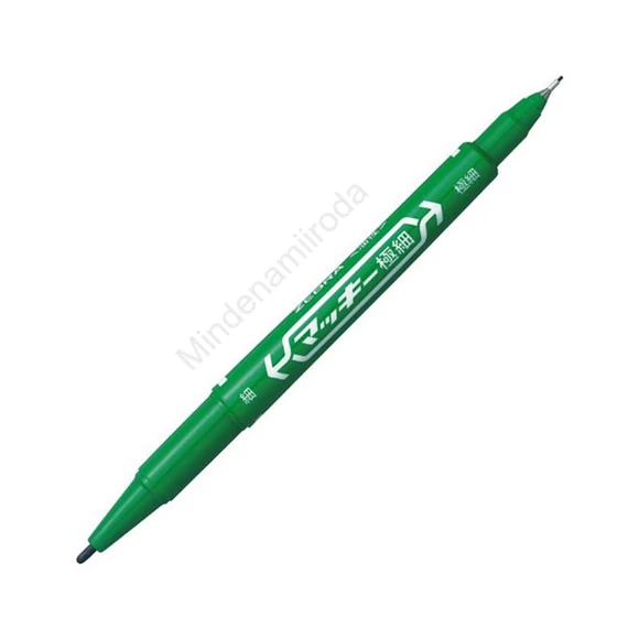 Alkoholos marker Extra fine Zebra MCKIE CARE zöld