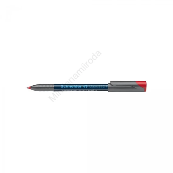 Alkoholos marker OHP 0,7mm tűhegyű Schneider Maxx 222 F piros