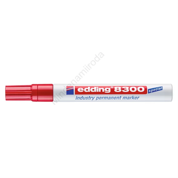 Alkoholos permanent marker 8300 ipari Edding piros