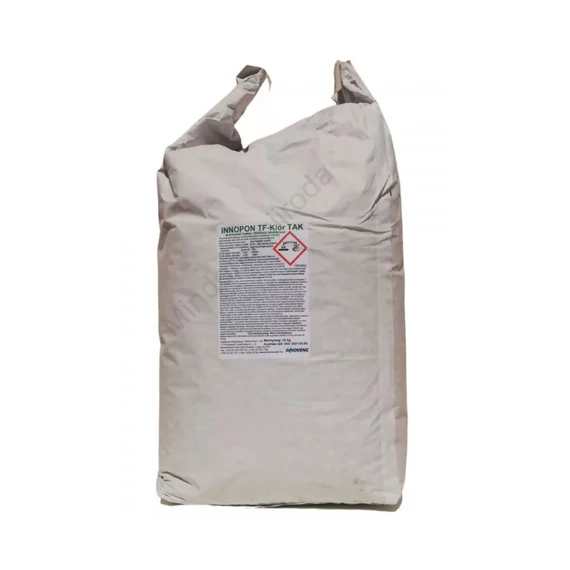 Fertőtlenítő tisztítószer 20 kg fertőtlenítő hatással INNOPON TF KLÓR TAK