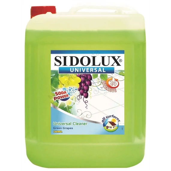 Általános tisztítószer 5 liter Sidolux Universal Soda Power Zöld Szőlő