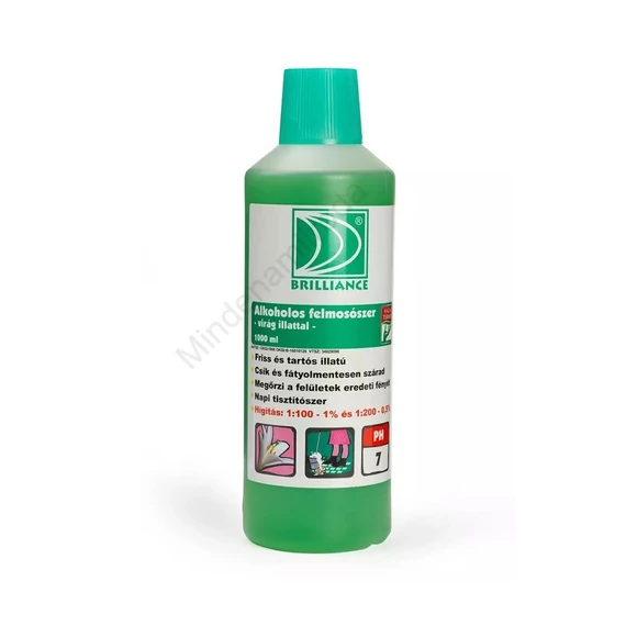 Általános tisztítószer alkoholos 1 liter virág illattal Brilliance