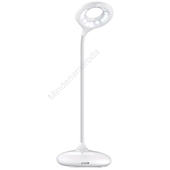 Asztali LED lámpa, Minimal, 4W, 4000K, AVIDE, fehér