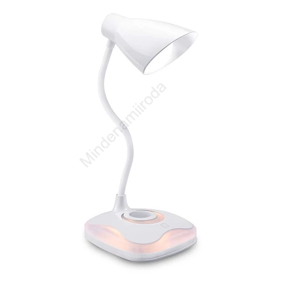 Asztali LED lámpa, USB, 3,2W, 4000K, AVIDE, fehér