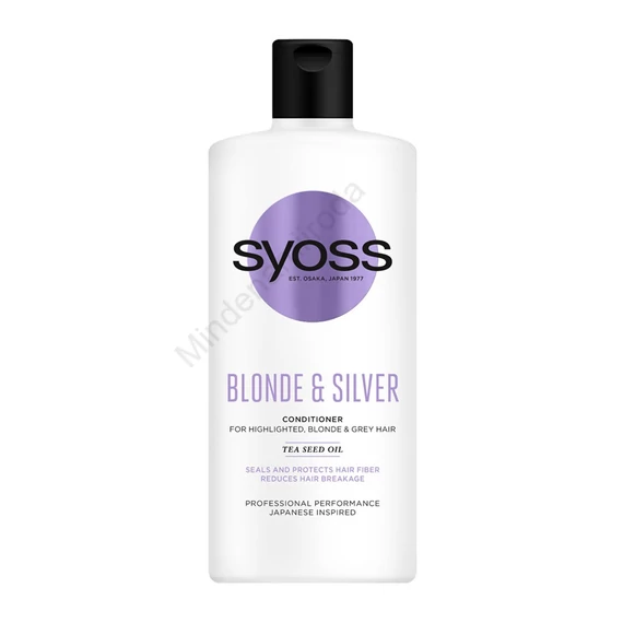 Balzsam 440 ml Syoss Blonde&Silver