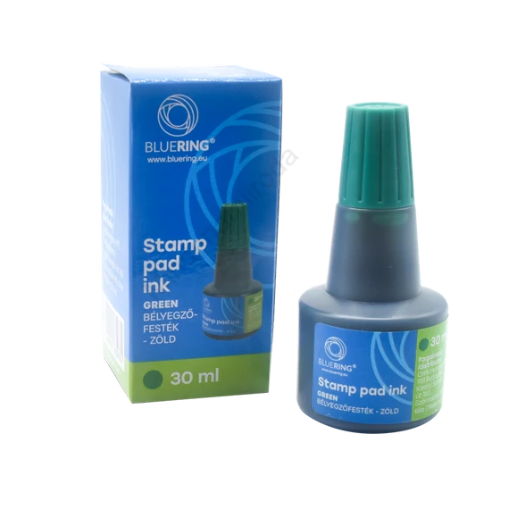 Bélyegzőfesték 30ml, Bluering® Flower zöld