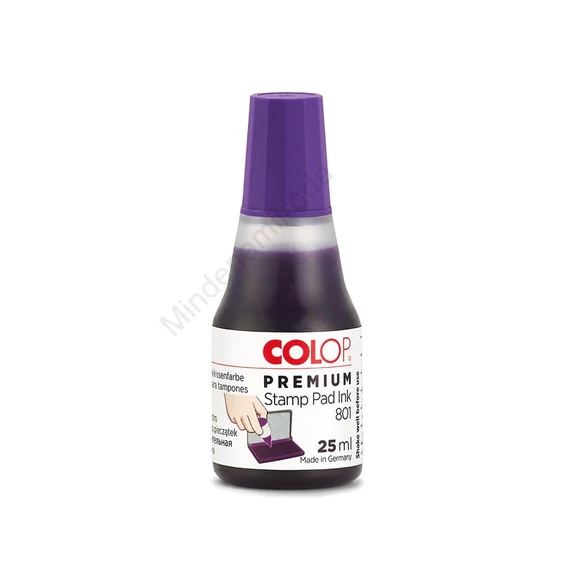 Bélyegzőfesték C 801/25 ml, Colop lila