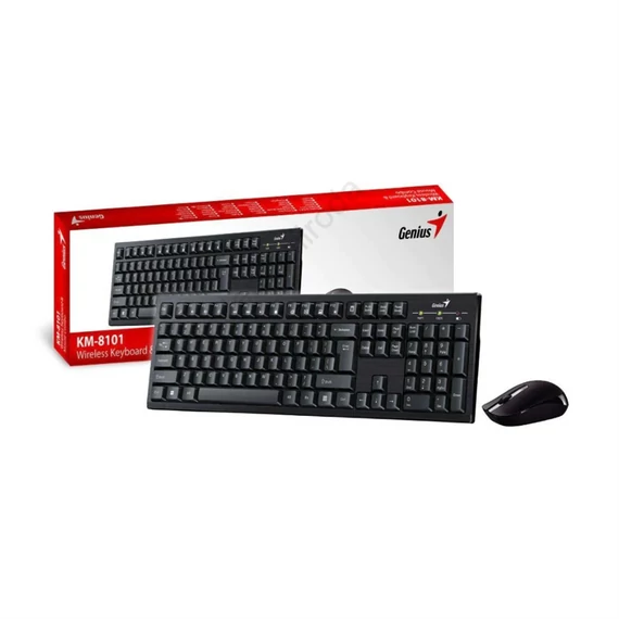 Billentyűzet + egér vezeték nélküli Genius KM-8101