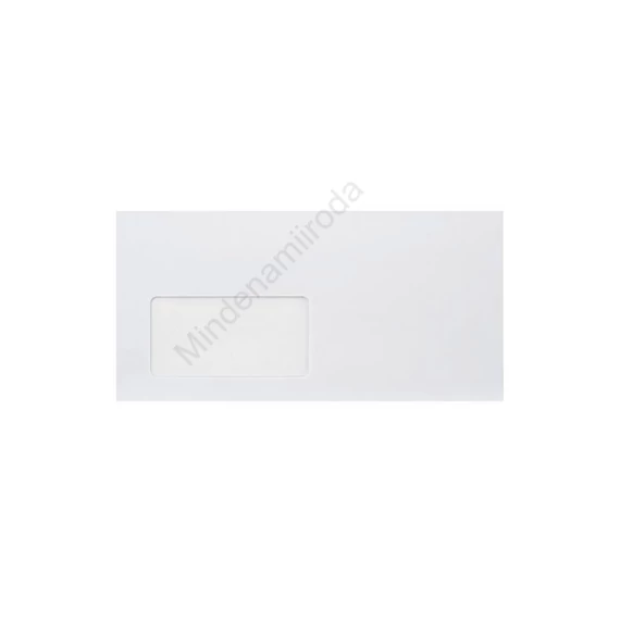 Boríték LA4, öntapadó bal ablakos (45x90mm) A15B20 újrahasznosított Bluering®