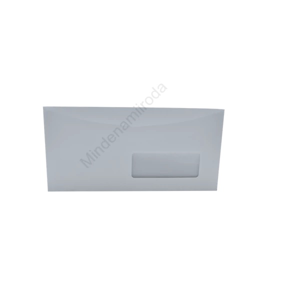 Boríték LC6/5 enyvezett bélésnyomott jobb ablakos 35x90mm, gépi töltéshez, külső füles 114x229mm, J28A20 Bluering®