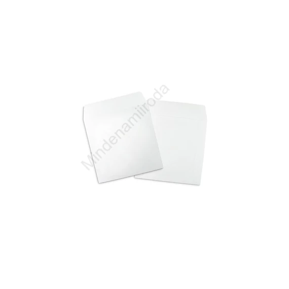 Boríték TCD öntapadó CD/DVD papírtok 125x125mm, 100 db/csomag, Bluering®
