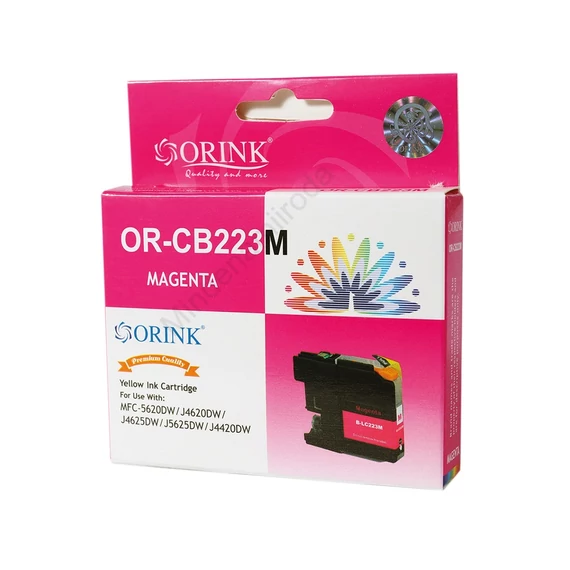 Brother LC223XL tintapatron magenta ORINK