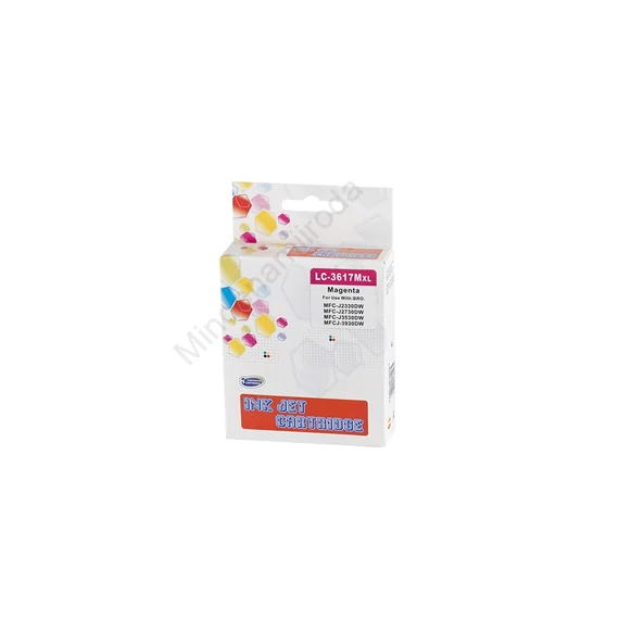 Brother LC3617 tintapatron magenta ECO