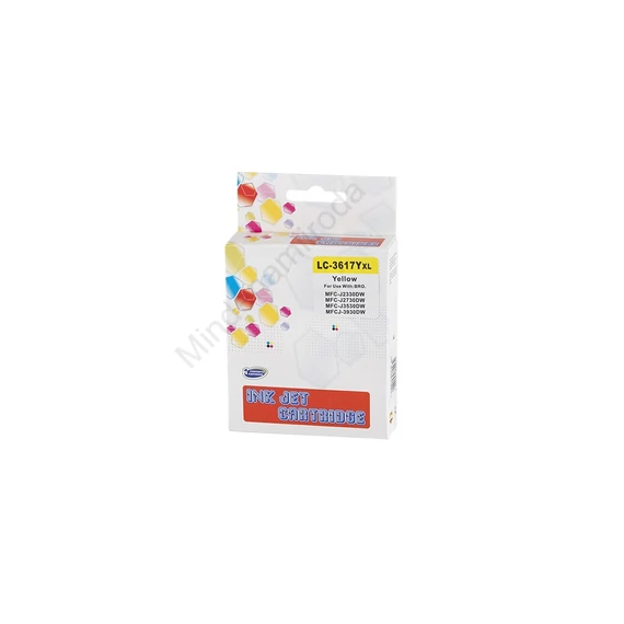 Brother LC3617 tintapatron yellow ECO