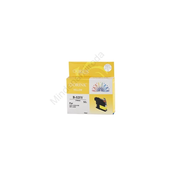 Brother LC525XL tintapatron yellow ORINK