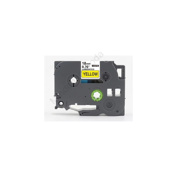 Feliratozógép szalag Brother TZE641 18mm ECO fekete/fehér